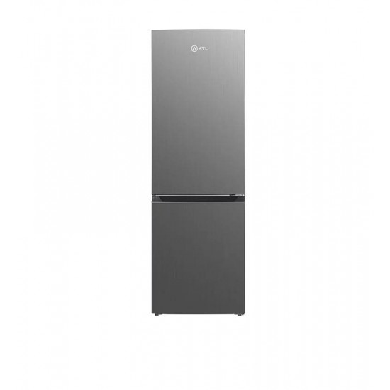 REFRIGERATEUR ATL COMBINE / 157L/ 02 PORTES/ 3 CASIERS / INOX & SILVER/ATL-2C170