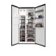 SMART TECHNOLOGY Réfrigérateur Combiné Américain 2 Battants NOFRST INVT SMART 490L + Fontaine (STCB-633WS)-Gris SMART TECHNOLOGY Réfrigérateur Combiné Américain 2 Battants NOFRST INVT SMART 490L + Fontaine (STCB-633WS)-Gris