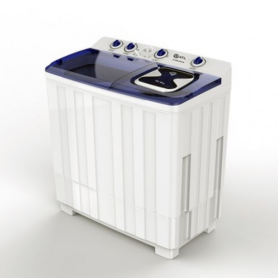 ATL Machine A Laver - ATLWM-XPB150 - 15Kg - Semi-Auto - Twintube - Blanc-Bleu - 220-240V ATL Machine A Laver - ATLWM-XPB150 - 15Kg - Semi-Auto - Twintube - Blanc-Bleu - 220-240V