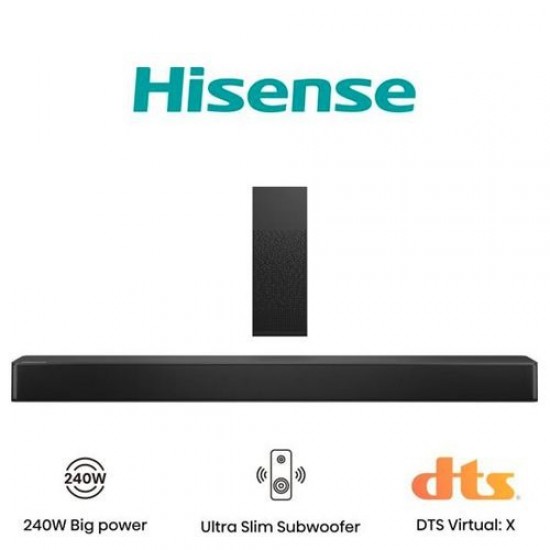 HISENSE BARRE DE SON 2.1CH 240W- HS2100FM HISENSE BARRE DE SON 2.1CH 240W- HS2100FM