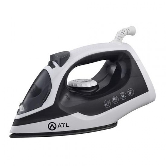 FER A REPASSER ATL A VAPEUR 1200W/ NOIR BLANC/ FONCTION SELF CLEANING/ CORDON FLEXIBLE 360°/ PROTECTION CONTRE SURCHAUFFE FER A REPASSER ATL A VAPEUR 1200W/ NOIR BLANC/ FONCTION SELF CLEANING/ CORDON FLEXIBLE 360°/ PROTECTION CONTRE SURCHAUFFE