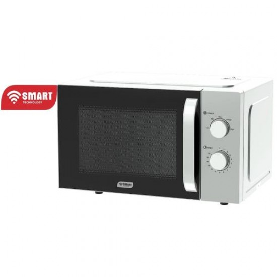 SMART TECHNOLOGY Micro-Onde-STMW-25WS -25L-850W- 5 Niveaux- Gris