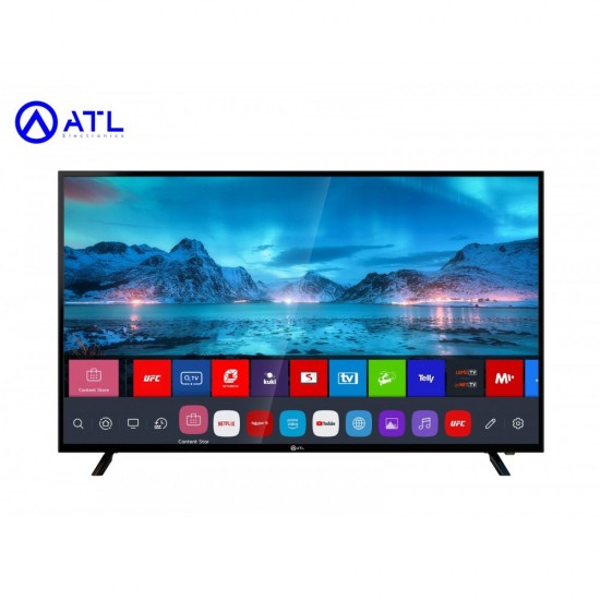 TV LED ATL 65″/ SMART TV/ ANDROID 12/ 4K UHD/ FRAMELESS/ HDR 10/ SCREENCAST/ BLUETOOTH/ DECODEUR INTEGRE/ATL-65V7S