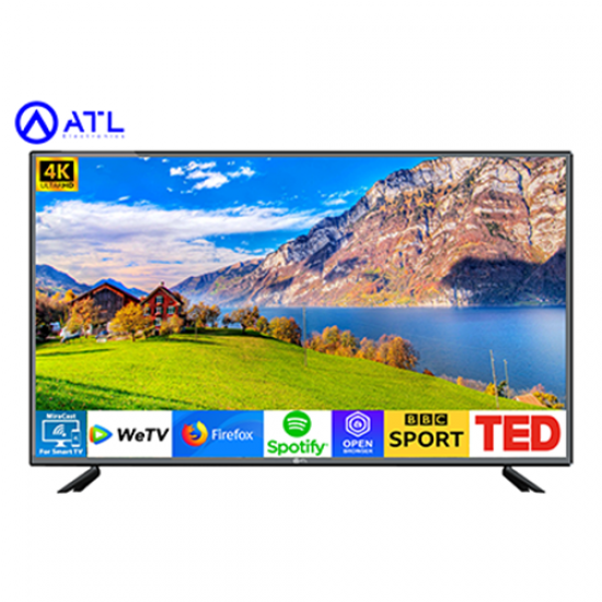 TV LED ATL 50″ - SMART TV - 4K UHD - DECODEUR INTEGRE - ATL-50D9S