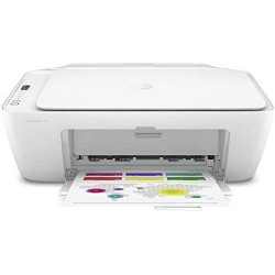 HP Imprimante Couleur 3-En-1 DeskJet 2720 - Wifi - Impression - Photocopie - Scanner - Blanc