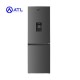 REFRIGERATEUR ATL COMBINE 03 TIRROIRS/ 313L/ 02 PORTES/ INOX & SILVER/ DISTRIBUTEUR D’EAU/ATL-2C350D