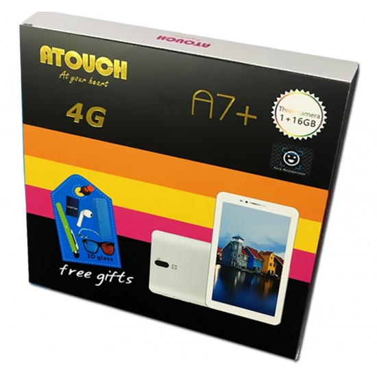 Tablette Atouch A7 Plus: 7,0 « – 1Go/16 Go – 4G LTE