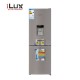 Ilux Réfrigérateur Combiné ILCB300D - 262 L - Distributeur D'eau - Gris
