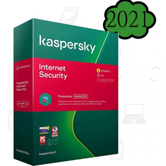 Kaspersky Internet Security 2021 - 4 Postes