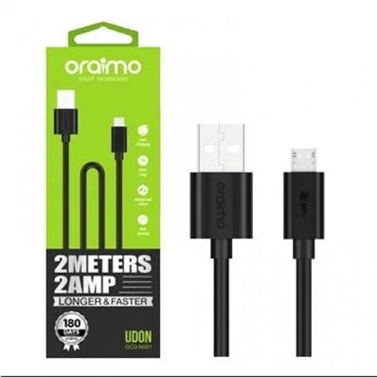 Oraimo OCD-M201 2 m Micro USB Cable de Chargeur