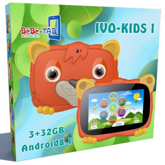BEBE TAB Tablette Educative - IVO Kids 1- 3Giga RAM 32 Giga