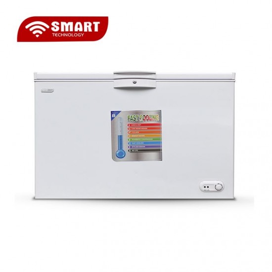 SMART TECHNOLOGY Congélateur Horizontal STCC-275 - 235 L - Blanc
