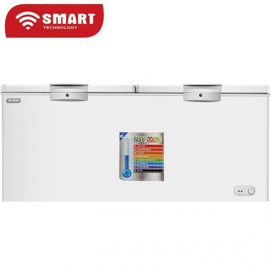 SMART TECHNOLOGY Congélateur Horizontal - 561 Litres - STCC-720 - Blanc