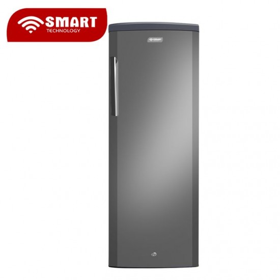 SMART TECHNOLOGY Congélateur Vertical 7 Casiers STCD-355 - 258 L - Gris