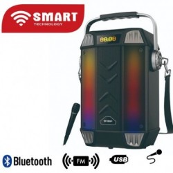 SMART TECHNOLOGY Haut-parleur Bluetooth Portable - STH-225 - USB - Radio FM