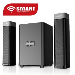 Barre De Son Bluetooth Avec Woofer SMART TECHNOLOGY  - STHA-1011M - Haute Performance - Noir 