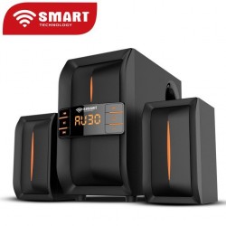 SMART TECHNOLOGY Système Audio Avec Haut-parleur Multimédia FM Radio / USB/SD Card/MP3 - STHB-9888M