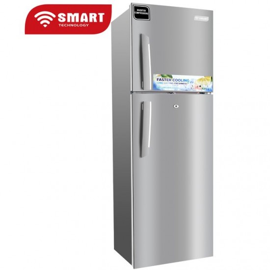 SMART TECHNOLOGY Réfrigérateur 2 Battants Inverter -STR-4747H- 243 L - Gris 