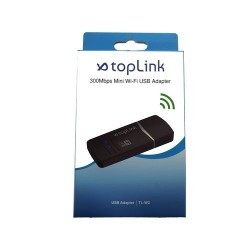 TOPLINK Clé Wifi TopLink - N300 - USB - Noir