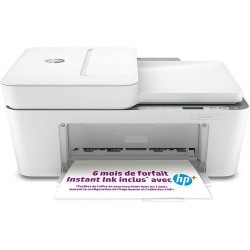 Hp DeskJet Plus 4120 Imprimante Multifonction HP DeskJet Plus 4120 Imprimante Multifonction (Instant Ink, Imprimante, Photocopieur, Scanner, Envoi De Fax Mobile, Wi-Fi, Airprint)