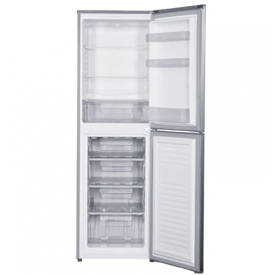 Réfrigérateur combiné ATL- 04 tiroirs – 254L- 02 portes – inox gris