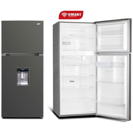 SMART TECHNOLOGY Réfrigérateur Smart 2 Battants Avec Fontaine -STR-717WM - 410L -Gris