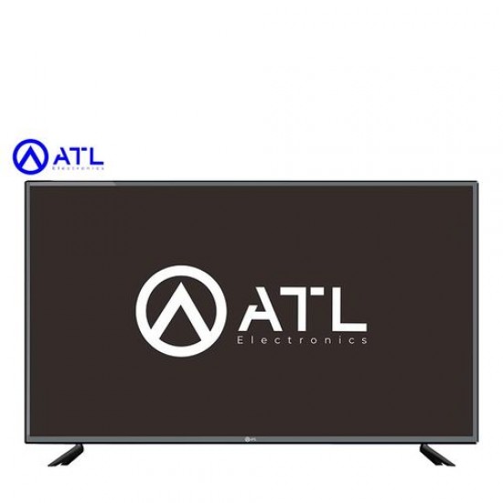 ATL SMART TV LED- ATL-50V7S 50 Pouces - 1 VGA - 2 USB - 3 HDMI -RJ45- NOIR