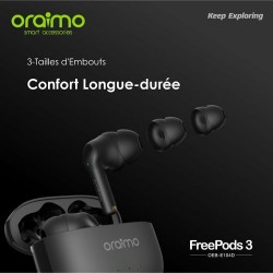 Oraimo FreePods 3 - OEB-E104D - écouteurs Haute Qualité