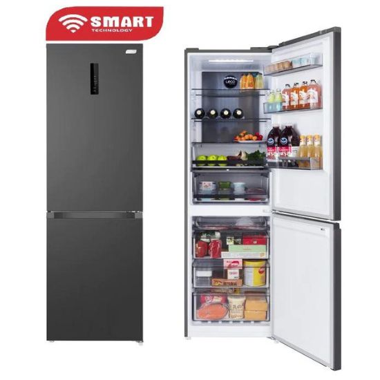 SMART TECHNOLOGY REFRIGERATEUR COMBINE SMART 402L (STCB-997M)- Inox