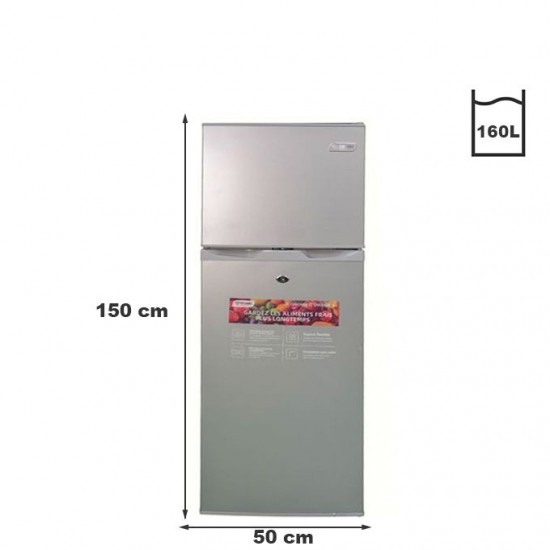 SMART TECHNOLOGY Réfrigérateur SMART- 2 Portes -STR-178H - 160 L