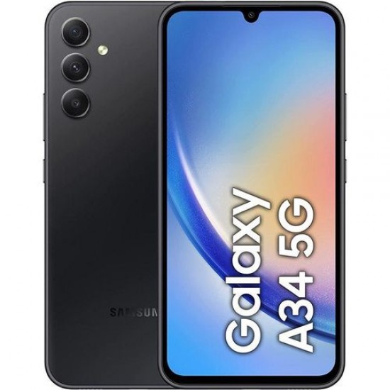 Samsung Galaxy A34 5G RAM 8Go - ROM 256Go - Noir