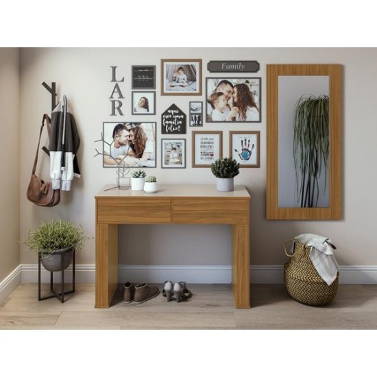 Nevada Console d’entrée Rovere Naturel 104 cm sans miroir