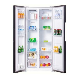 SMART TECHNOLOGY Réfrigérateur Américain De Luxe - STR-1178H - 512L - Gris