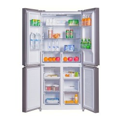 SMART TECHNOLOGY Réfrigérateur Américain De Luxe - STR-857H - 445L - Gris 