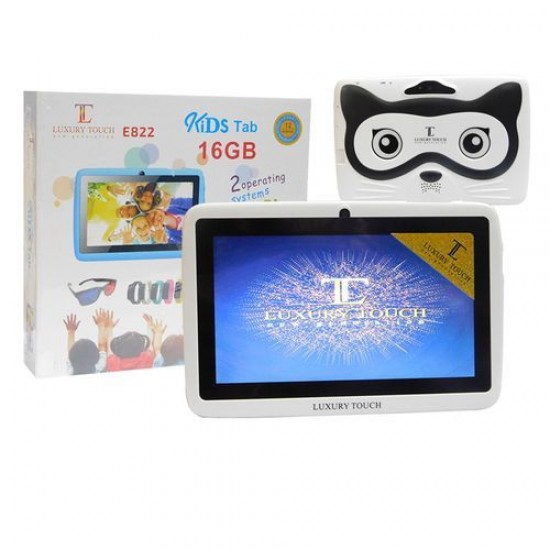 Tablette Educative Kids Tab Luxury Touch E822 - Double Caméra - 7 " – 16 Go 2Go Ram
