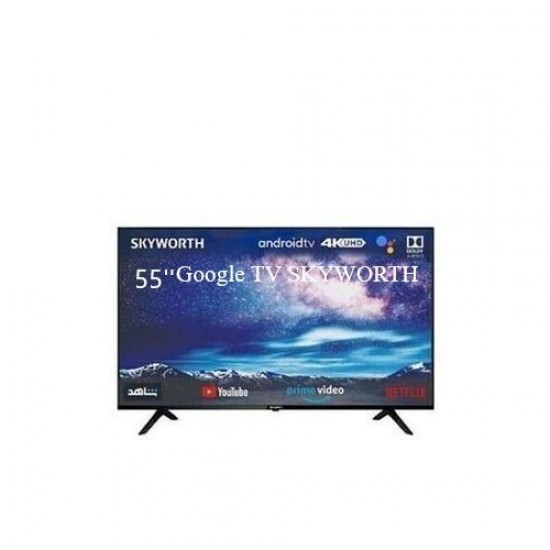 Skyworth 55"GOOGLE TV SKYWORTH(55SUF9550P)+ WIFI- BLUETOOTH -Régulateur De Tension