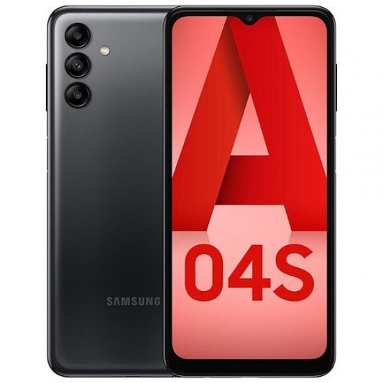 Samsung A04s - 4G - Dual Sim - 6,5" - 4/128Go - 50/5 Mpx - Noir