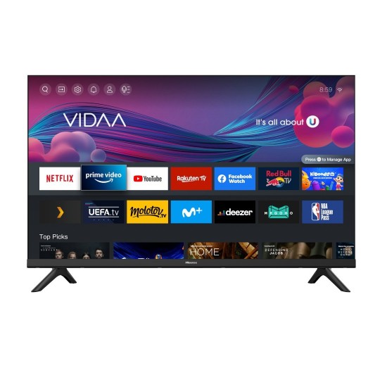 HISENSE TV DLED SMART 43'' -VIRTUAL X- H43A4GS HISENSE TV DLED SMART 43'' -VIRTUAL X- H43A4GS