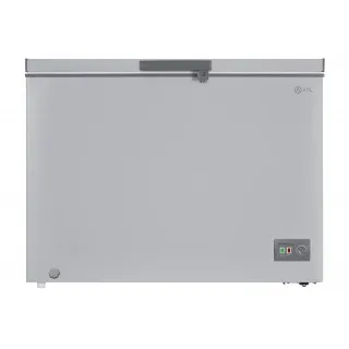 Réfrigérateur avec congélateur 290L gris