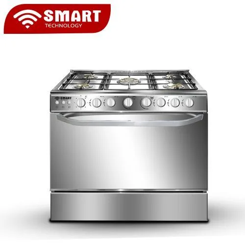 Cuisinière SMART TECHNOLOGY - 4 Feux Avec Four STC-5050SK - Inox/Gris –