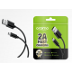 ORAIMO CD-52BR 2 A 1 m Câble Micro USB (Compatible avec Mobile, Noir, Un Câble)