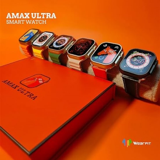 Montre intelligente Bluetooth AMAX Ultra avec un bracelet - Montre intelligente. Bracelet