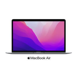 MacBook Air 2020 : Puce Apple M1 -Ordinateur portable Apple - écran Retina 13′′, 8 Go de RAM, 256 Go de Stockage SSD, Clavier rétroéClairé, Caméra FaceTime HD, Touch ID; Argent